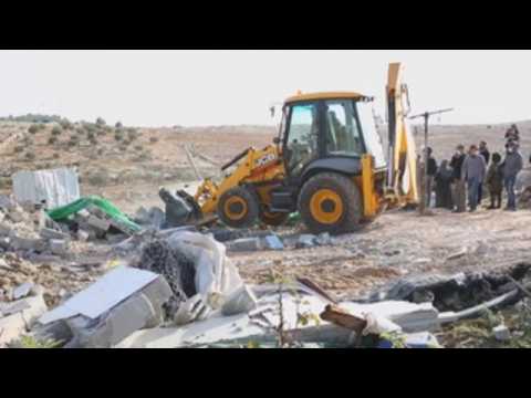 Israeli forces demolish West Bank house
