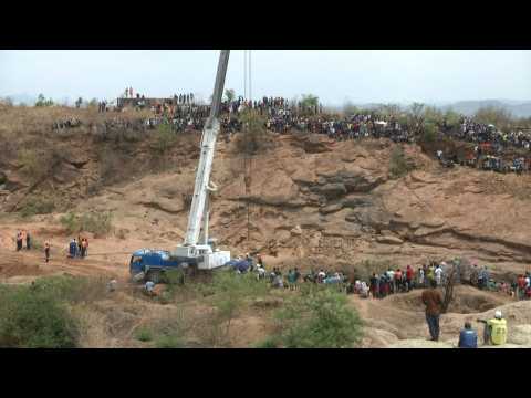 Rescue operation underway after Zimbabwe mine shaft collapse leaves dozens trapped