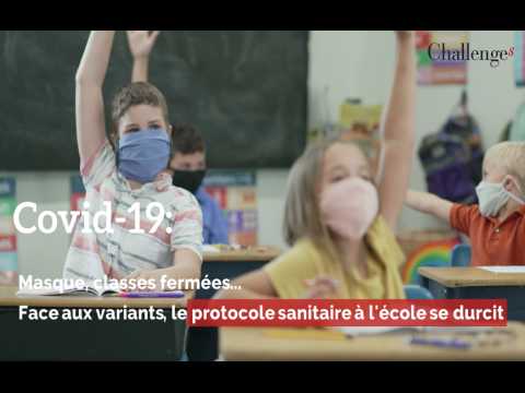 Masque, classes fermées... Face aux variants, le protocole sanitaire à l'école se durci