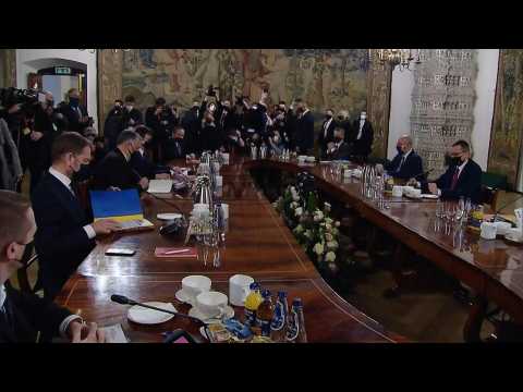 Roundtable at the V4 Prime ministers' summit in Krakow