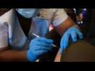First round of S.African vaccines administered - Label : AFPTV - First images - Category : News