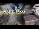 Kenyan woman creates recycled brick