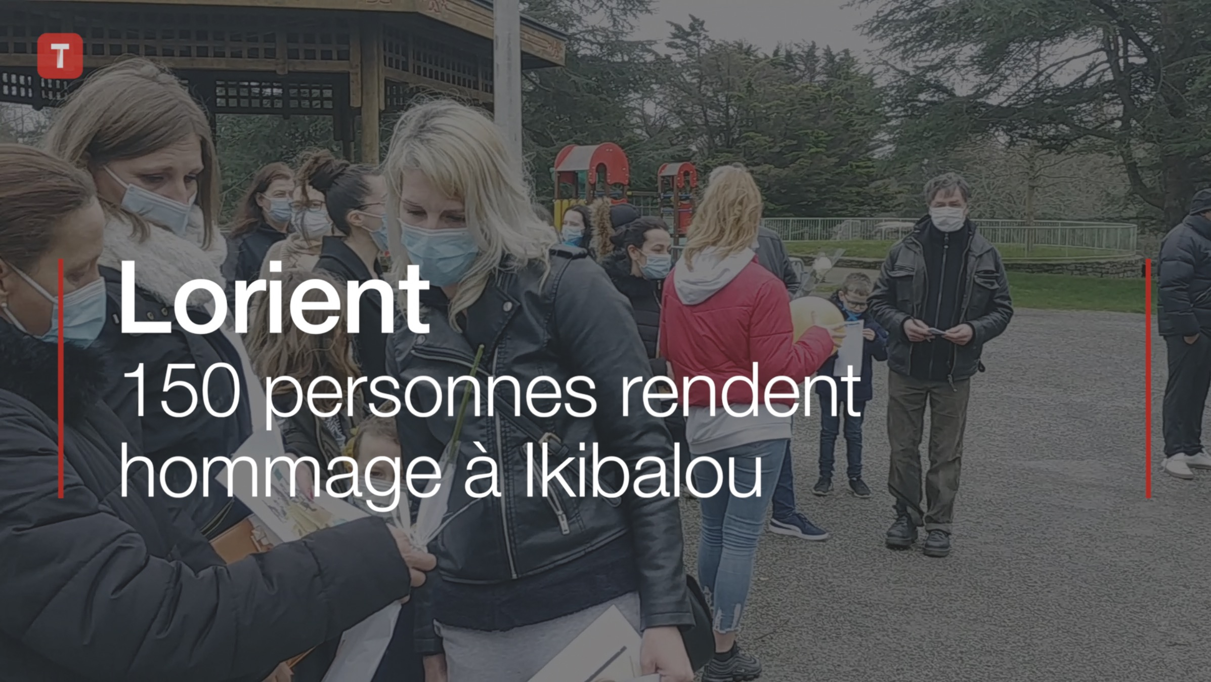 Lorient. 150 personnes rendent hommage à Ikibalou (Le Télégramme)