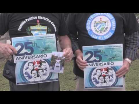 Cuban in exile mark 25th anniversary of shoot-down of the Brothers to the Rescue planes