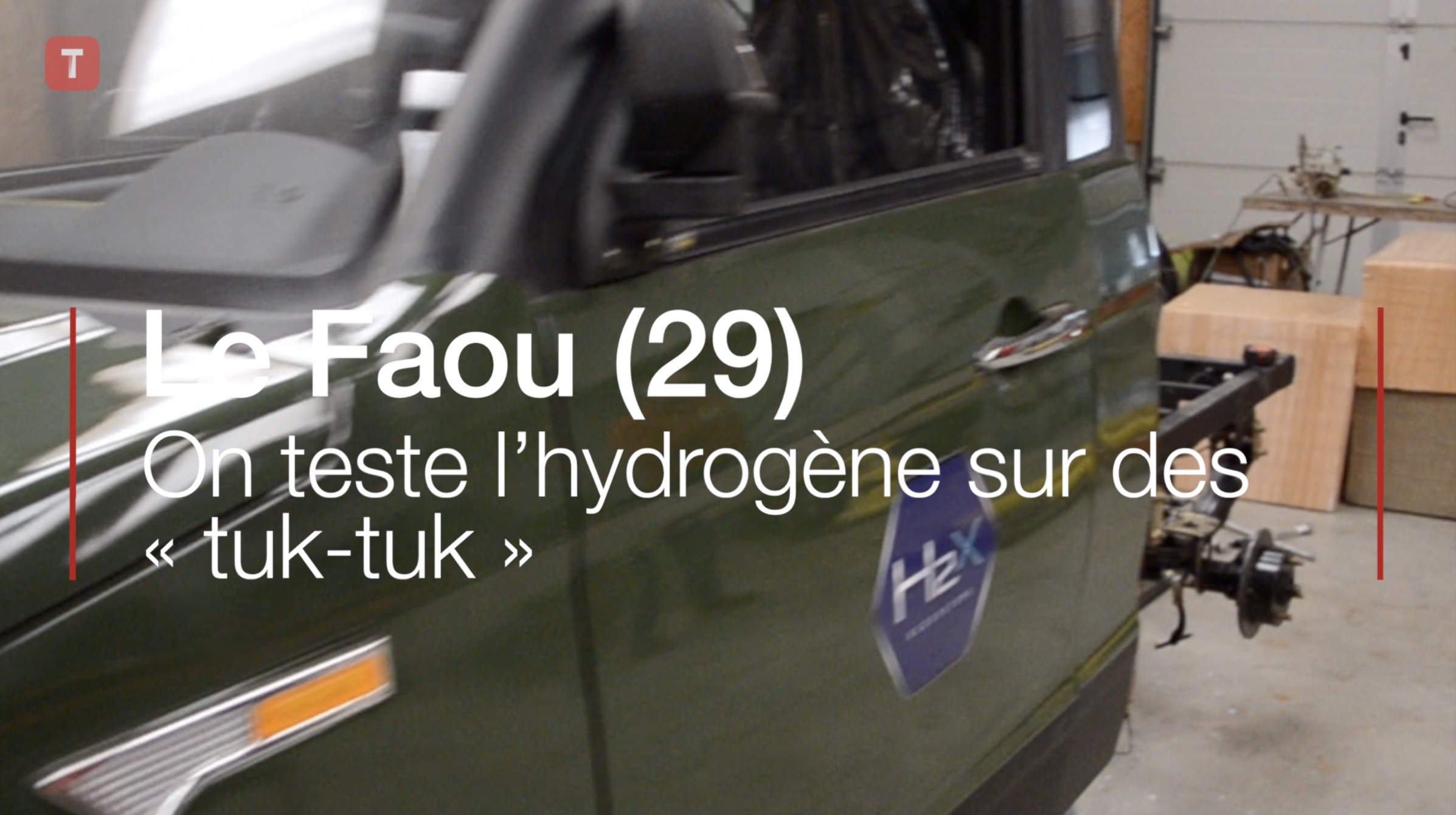 Le Faou (29). On teste l’hydrogène sur des « tuk-tuk »  (Le Télégramme)