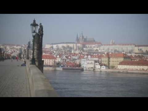 Footage of Prague amid pandemic