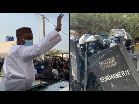 Clashes in Senegalese capital before arrest of opposition figure Ousmane Sonko