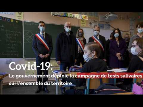 Covid-19: le gouvernement déploie sa campagne de tests salivaire à l'ensemble du territoire 