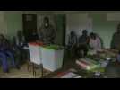 Congo security forces start early voting in presidential election