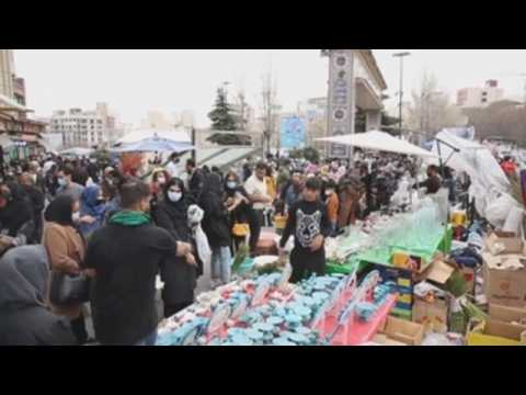 Tehran prepares to receive the "Noruz" or Persian New Year