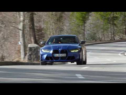 The all-new BMW M4 Competition Coupé Driving Video