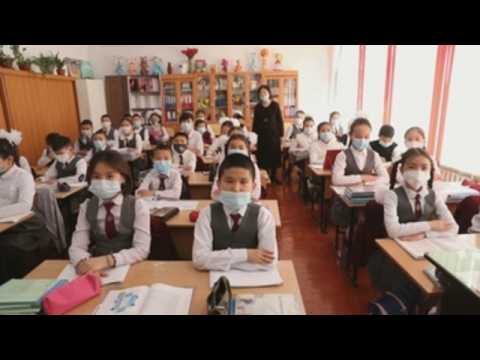 Primary schools reopen in Kyrgyzstan