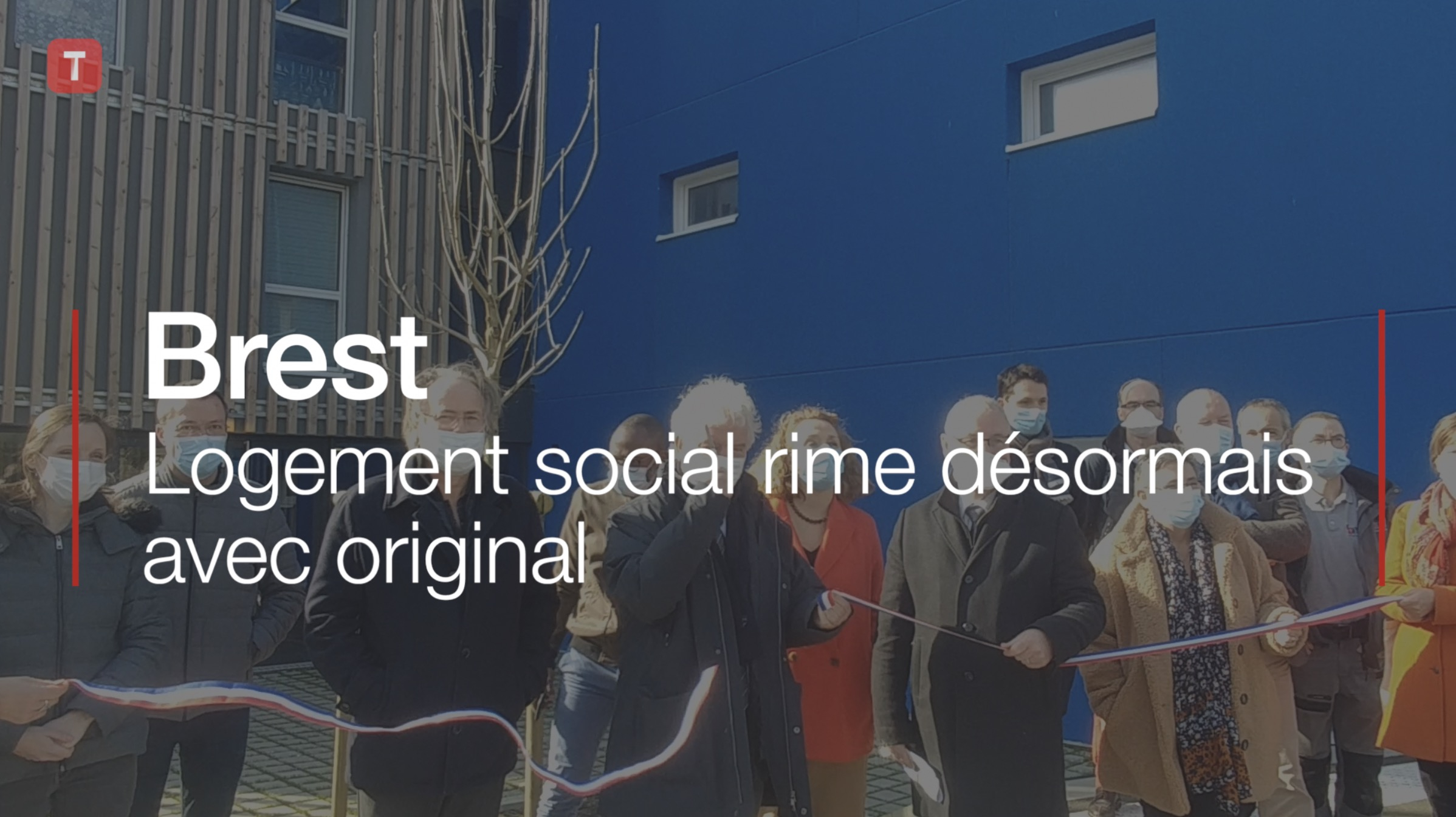 Brest. Logement social rime désormais avec original (Le Télégramme)