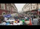 Thousands rally against BJP government in Kolkata