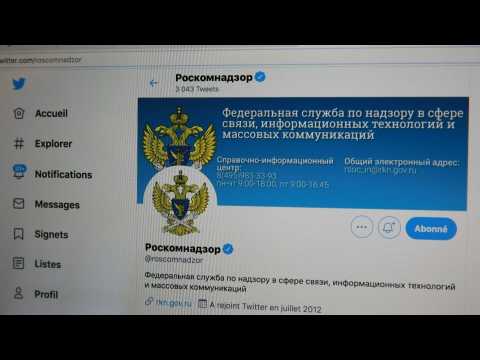 Russia slows Twitter over 'illegal' posts in tech standoff
