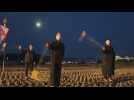 South Korean farmers celebrate first full moon of lunar New Year