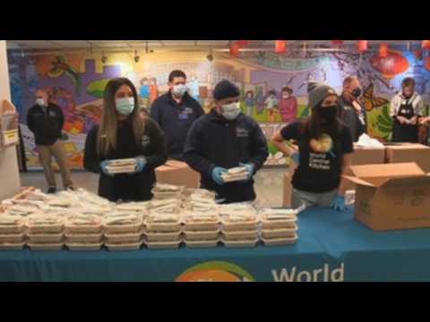 NGO World central kitchen offers meals to New York hospitals amid pandemic