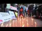 Candlelight vigil demands release of jailed activists in Delhi