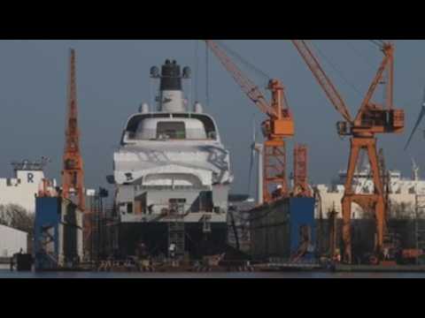 A Russian megayacht could be the last produced by Lloyd-Werft shipyards