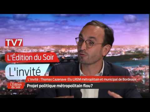 L'Édition du Soir | L'invité | Thomas Cazenave, élu LREM métropolitain et municipal de Bordeaux