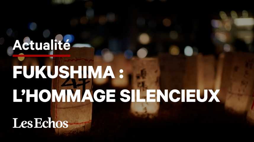 Illustration pour la vidéo 10 ans après Fukushima, le Japon rend hommage à ses victimes 
