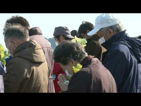 Japan: Fukushima falls silent to mark anniversary of 2011 tsunami disaster