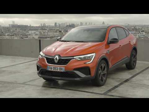 2021 New Renault ARKANA Design in Orange Valencia