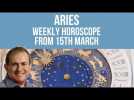 Aries Weekly Horoscope from 15th March 2021