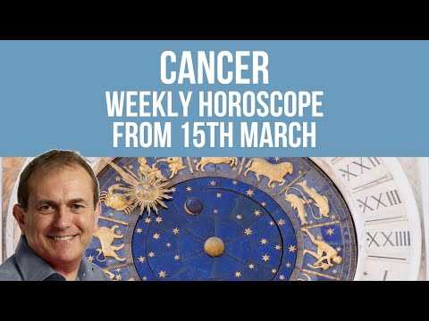 Cancer Weekly Horoscope from 15th March 2021