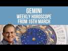 Gemini Weekly Horoscope from 15th March 2021