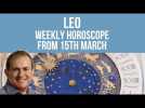 Leo Weekly Horoscope from 15th March 2021
