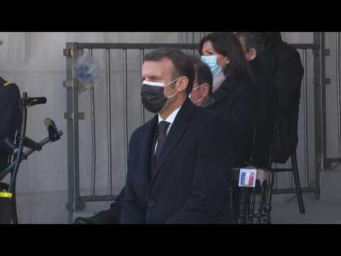 Macron pays tribute to victims of terrorism