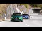 The all-new BMW M3 and M4 Competition Sedan Driving Video