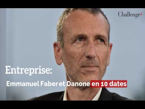 Danone: Emmanuel Faber en 10 dates-clés