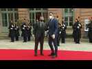 Macron welcomes Spanish PM Sanchez for Franco-Spanish summit