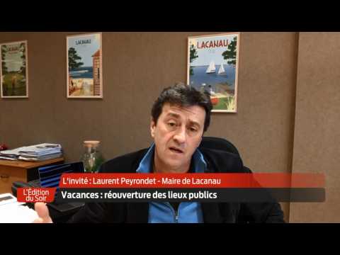 L'Édition du Soir | L'invité | Laurent Peyrondet, maire de Lacanau