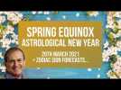 Spring Equinox - Astrological New Year + FREE 12 Month Zodiac Sign Forecasts...