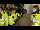 London police conducts arrest at unscheduled march over vigil crackdown