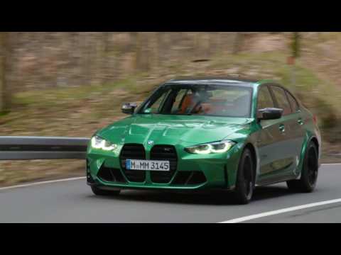 The all-new BMW M3 Competition Sedan Driving Video