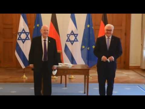 German President receives his Israeli counterpart in Berlin