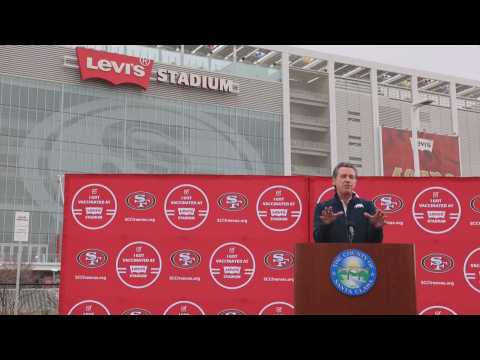 Santa Clara County plans to vaccinate up to 15,000 people at Levi's Stadium