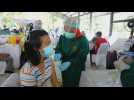 Indonesia continues with mass vaccination drive for heathcare workers in Medan