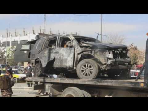 Afghan district police chief, two others killed in Kabul bomb blast
