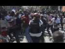 Haitian police use tear gas against journalists during opposition protest