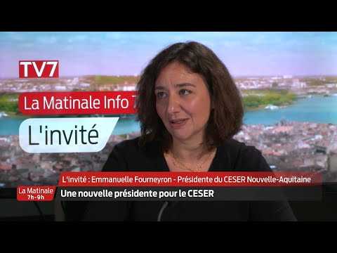 La Matinale | L'invité | Emmanuelle Fourneyron, présidente du CESER Nouvelle Aquitaine