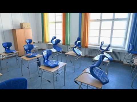 Schools empty in Germany due to coronavirus