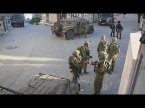 Palestinians and Israeli army clash after attack on settler