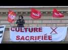 Cultural workers occupy Odeon theatre in Paris protest