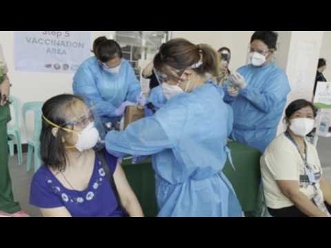 Philippines begins inoculations of AstraZeneca COVID-19 vaccine