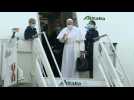 Pope Francis leaves Rome for historic trip to Iraq